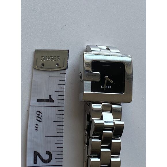 Authentic Gucci Stainless Steel G-Frame Women’s Watch – 23mm - Picture 12 of 13
